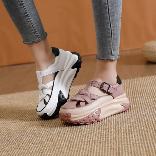 Sandalias Plataforma Transpirables con Diseño Calado para Mujer - Image 5