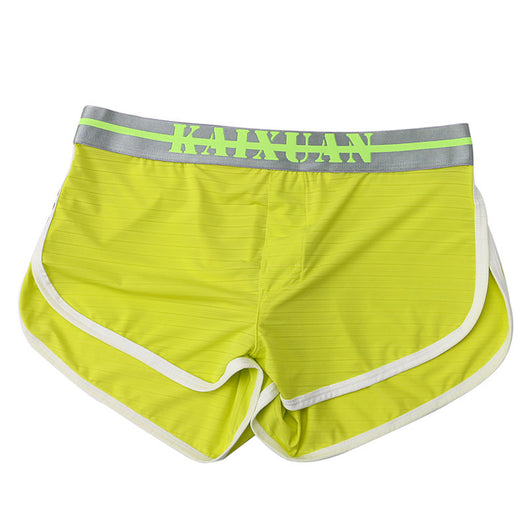 Shorts de Casa para Hombre de Seda de Hielo con Abertura Lateral - Image 3