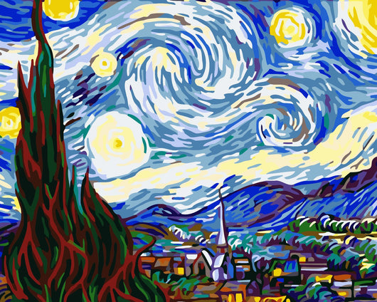 Kit de Pintura al Óleo Digital - Paisaje con Flores - Image 7
