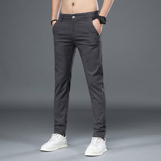 Pantalones de Vestir Elásticos Slim Fit con Cintura Ajustable - Image 7