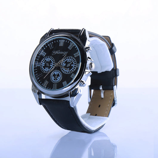 Set de Regalo Elegante: Reloj Cuarzo, Cinturón y Cartera para Hombre - Image 9