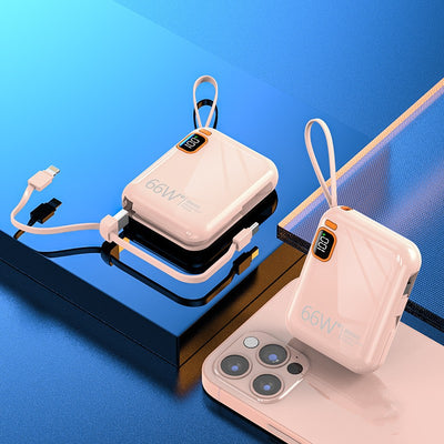 Powerbank Bidireccional con Cable Integrado - Carga Rápida - Image 9