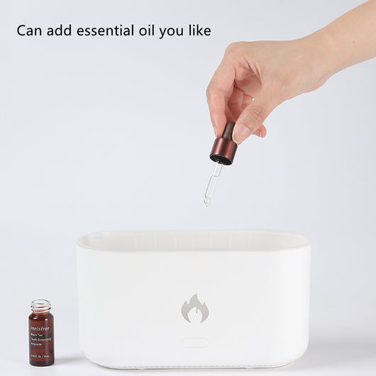 Difusor Ultrasónico 3D con Efecto Llama 300ML - Humidificador Aromático - Image 5
