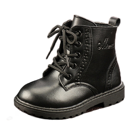 Botas de Cuero para Niño Primavera y Otoño - Rendimiento y Comodidad - Image 4
