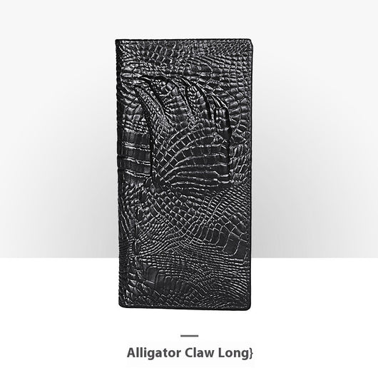 Cartera de Cuero Artesanal Grabada Retro para Hombre - Image 32