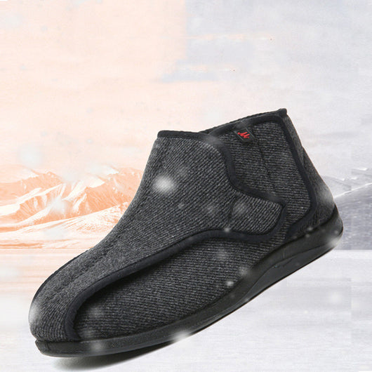 Zapatos Tweed a Rayas con Cierre de Velcro Ajustable