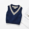 Chaleco Pullover de Punto para Niños - Prenda Base Versátil