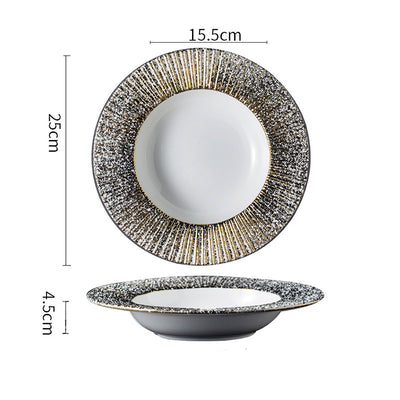 Soporte para Platos Estilo Occidental con Diseño de Sombrero de Paja - Image 9