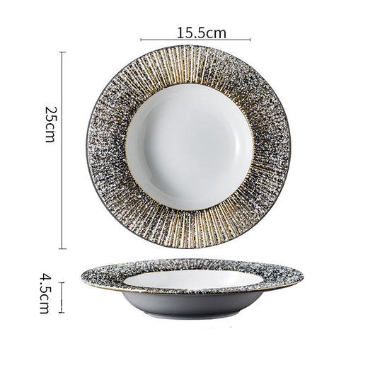 Soporte para Platos Estilo Occidental con Diseño de Sombrero de Paja - Image 9