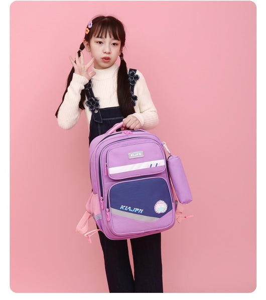 Mochila Escolar con Ruedas y Carrito Portátil Desmontable - Image 16