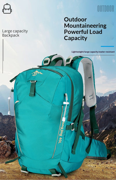 Mochila de Senderismo Impermeable para Hombre con Capacidad Deportiva - Image 10