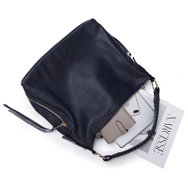 Bolso de Cuero para el Hombro Gran Capacidad