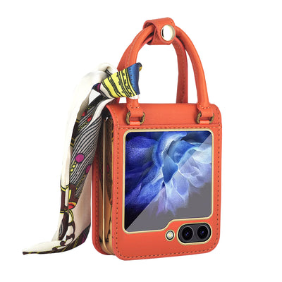Funda Protectora con Bisagra Integrada para Flip5 - Diseño Electrochapado - Image 4