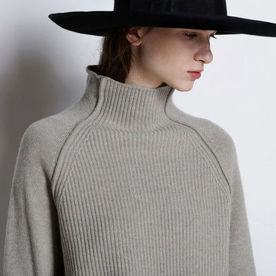 Suéter de Cuello Alto en Cashmere para Mujer - Image 11