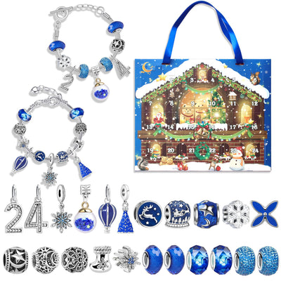 Calendario de Adviento 24 Días con Pulseras Tejidas Artesanales - Caja de Sorpresas Navideña - Image 5