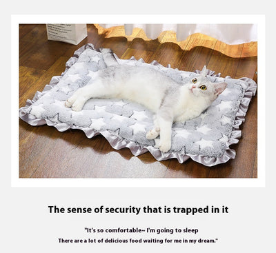 Cama Térmica Acolchada para Perros y Gatos - Colchoneta Cálida Invierno - Image 26