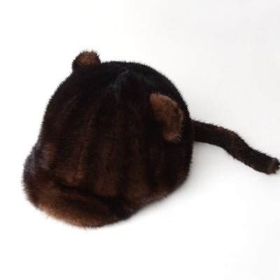 Gorro de Piel de Visón para Mujer - Calidez Lujo - Image 12