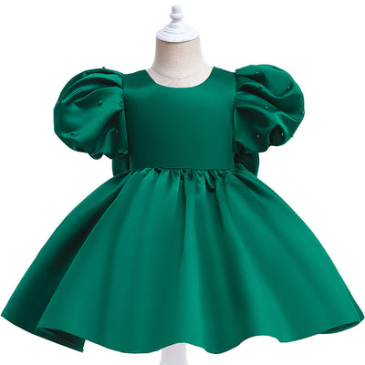Vestido Infantil Elegante sin Mangas con Tul Esponjoso - Image 3