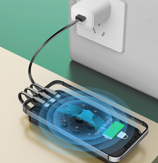 Soporte Móvil Portátil con Power Bank Integrado Ultra Delgado - Image 7