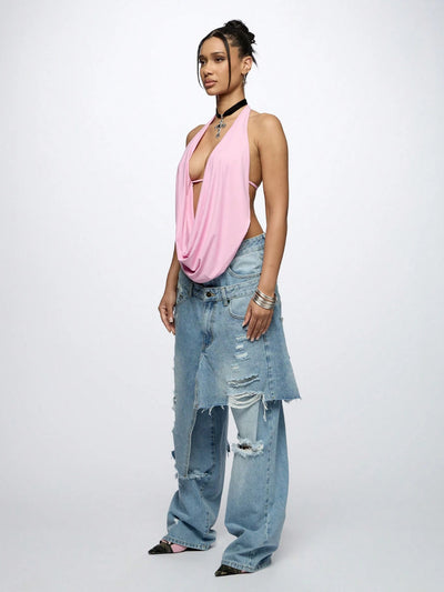 Jeans Rotos Hip Hop Oversized de Moda Urbana - Image 14