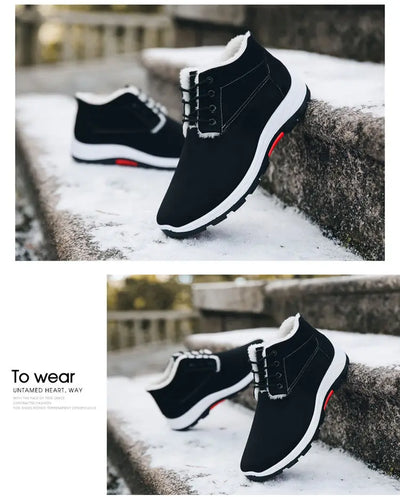 Zapatos Casuales Británicos de Algodón Resistente - Image 13