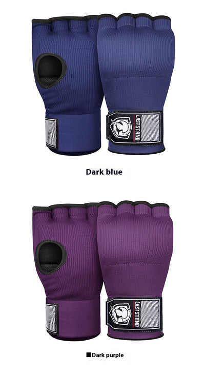 Guantes de Boxeo Medio Dedo con Vendaje Rápido y Protector de Mano - Image 18