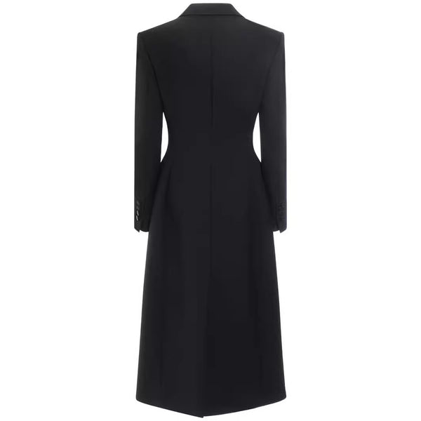 Blazer Ejecutivo Slim Fit con Botón Simple - Largo Medio para Mujer