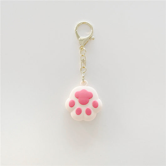 Localizador Antipérdida con Diseño de Garra de Gato - Llavero de Silicona - Image 6