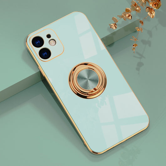 Funda Magnética Cromada para Celular con Soporte de Auto - Image 4