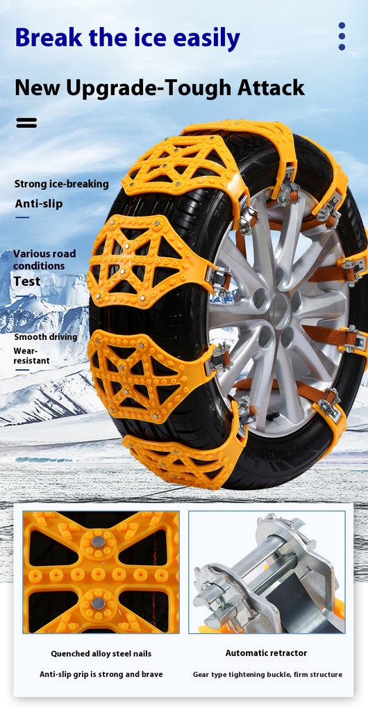 Cadenas para Neumáticos Universal - Tracción Extrema en Nieve y Hielo - Image 12