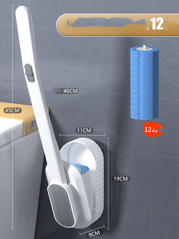 Cepillo de Baño Desechable con Mango Largo y Montaje en Pared - Image 3
