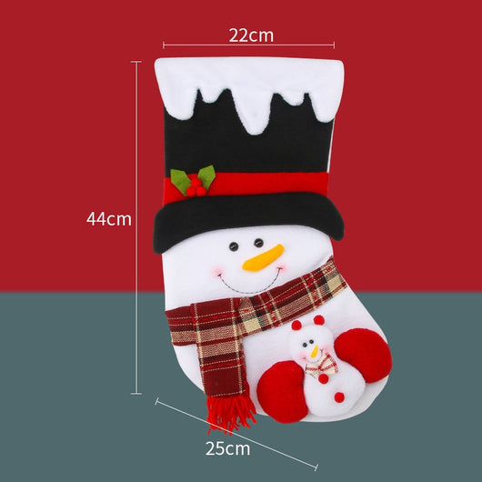 Medias Navideñas Decorativas - Juego de Tamaños Grande, Mediano y Pequeño - Image 25
