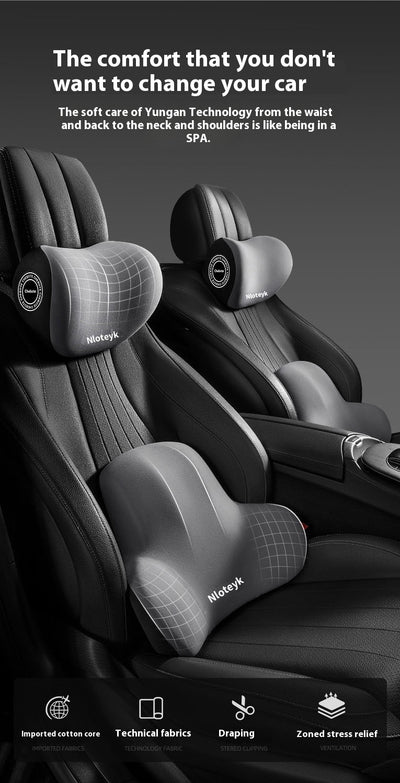 Cojín Cervical y Lumbar 4 Estaciones para Auto - Espuma Viscoelástica con Soporte Integral - Image 23