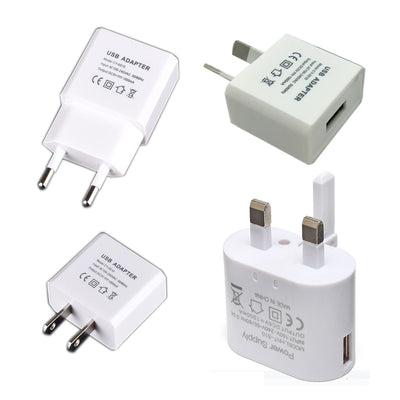 Cargador Rápido 5V/1A USB para Teléfonos Móviles