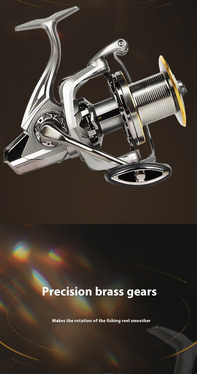 Carrete de Pesca Giratorio de Metal Luya - Image 13