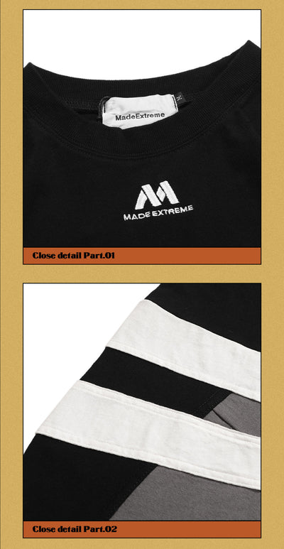 Playera Colorblock con Bordado de Letras - Image 15