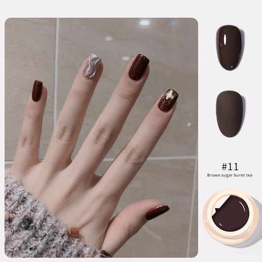Lata Sólida Color Caramelo Estilo Japonés - Colección Otoño Temprano - Image 13
