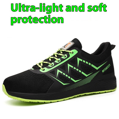 Zapatos de Protección Laboral Ultraligeros Antiaplastamiento y Antipunción - Image 4