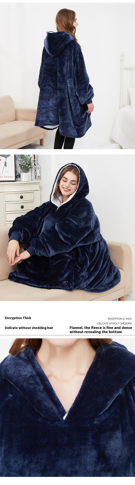 Sudadera Térmica USB con Capucha y Calefacción en 3 Zonas - Image 25