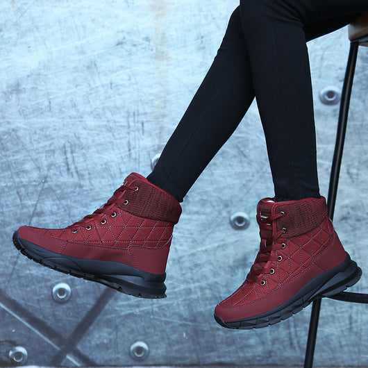 Botas Cálidas Impermeables Talla Grande para Mujer - Comodidad Antideslizante