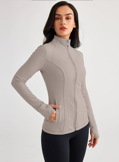 Chaqueta Deportiva Ajustada de Manga Larga con Tecnología Elástica - Image 13