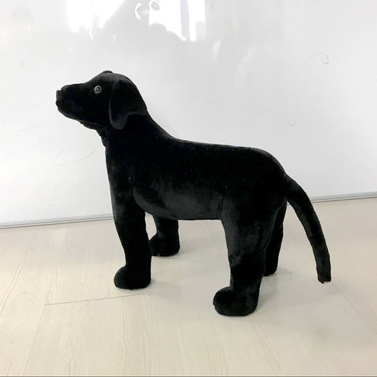 Peluche Labrador Negro - Juguete Suave para Niños y Regalo de Cumpleaños - Image 9