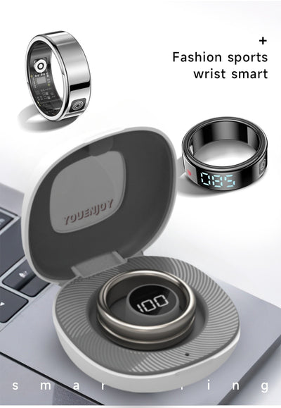 Anillo Inteligente con Pantalla LED y Cargador Integrado - Image 10