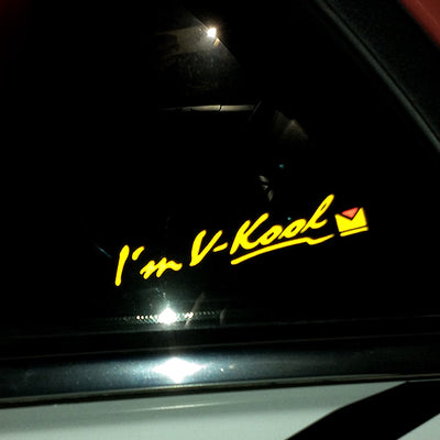 Calcomanías Triangulares Personalizadas para Auto