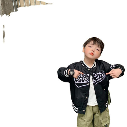 Chaqueta Infantil Estilo Coreano - Abrigo Primavera Otoño Niño - Image 12