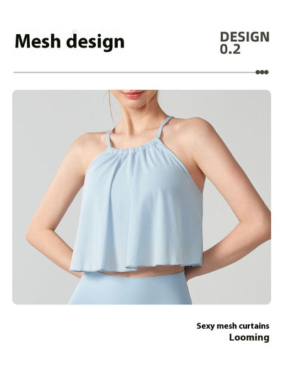 Chaleco Deportivo de Malla para Yoga - Top Suelto para Mujer - Image 16