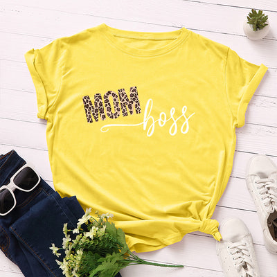 Playera Suelta Estampada de Manga Corta para Mujer - Image 13