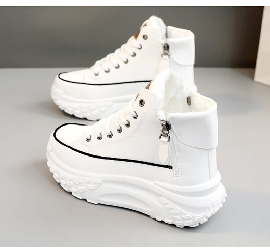 Zapatos Deportivos de Terciopelo para Mujer - Cómodos y Cálidos - Image 26