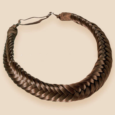 Diadema Trenzada Dos Hebras - Accesorio de Moda Versátil - Image 6