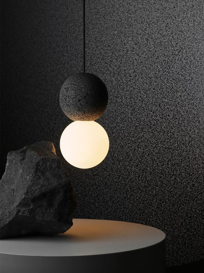 Lámpara Colgante Nórdica Decorativa de Terrazzo para Restaurantes y Cafés - Image 4